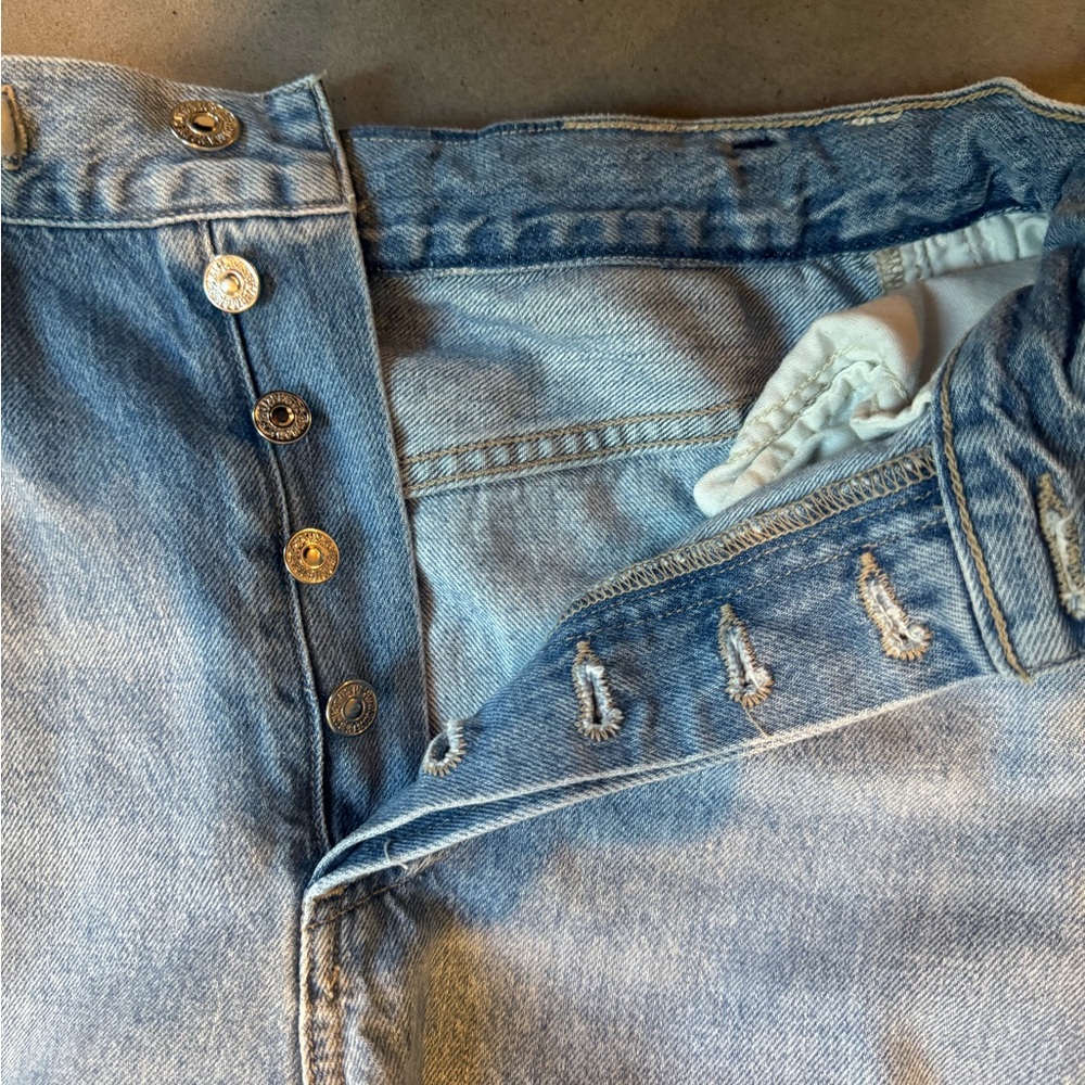 Citizens of Humanity Vintage Wide-Leg Button Fly Jeans — Size 26 - Picture 7 of 7